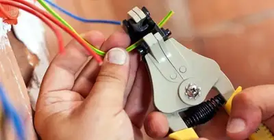 electrical contractors performing detailed electrical wiring preparation in Des Moines, IA