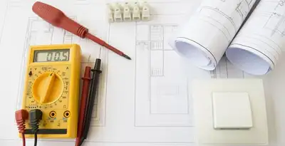 electrical service featuring diagnostic tools and electrical planning performed by certified electricians in Des Moines, IA