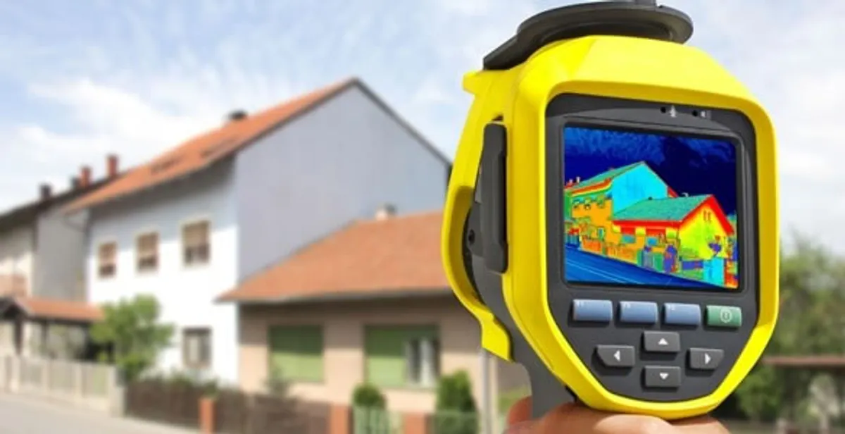 home energy audit service performing exterior thermal inspection to identify energy loss in Des Moines, IA