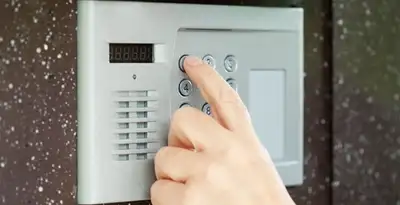 intercom system for home installation services with indoor access control keypad in Des Moines, IA