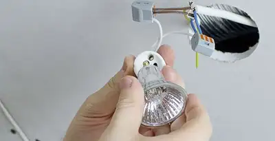 lighting installation service with secure light fixture connections handled by certified electricians in Des Moines, IA
