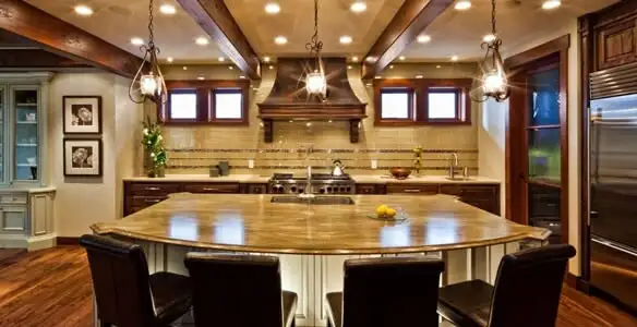 Finished recessed lighting installation providing balanced indoor lighting in Des Moines, IA
